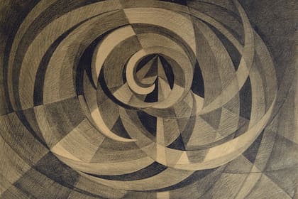 Pieza de la serie Los amantes, de la artista Aída Carballo (gentileza MAT)