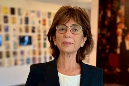 Pilar del Río en la presentación de la novela "La viuda", que hasta el momento nunca había sido traducida al castellano