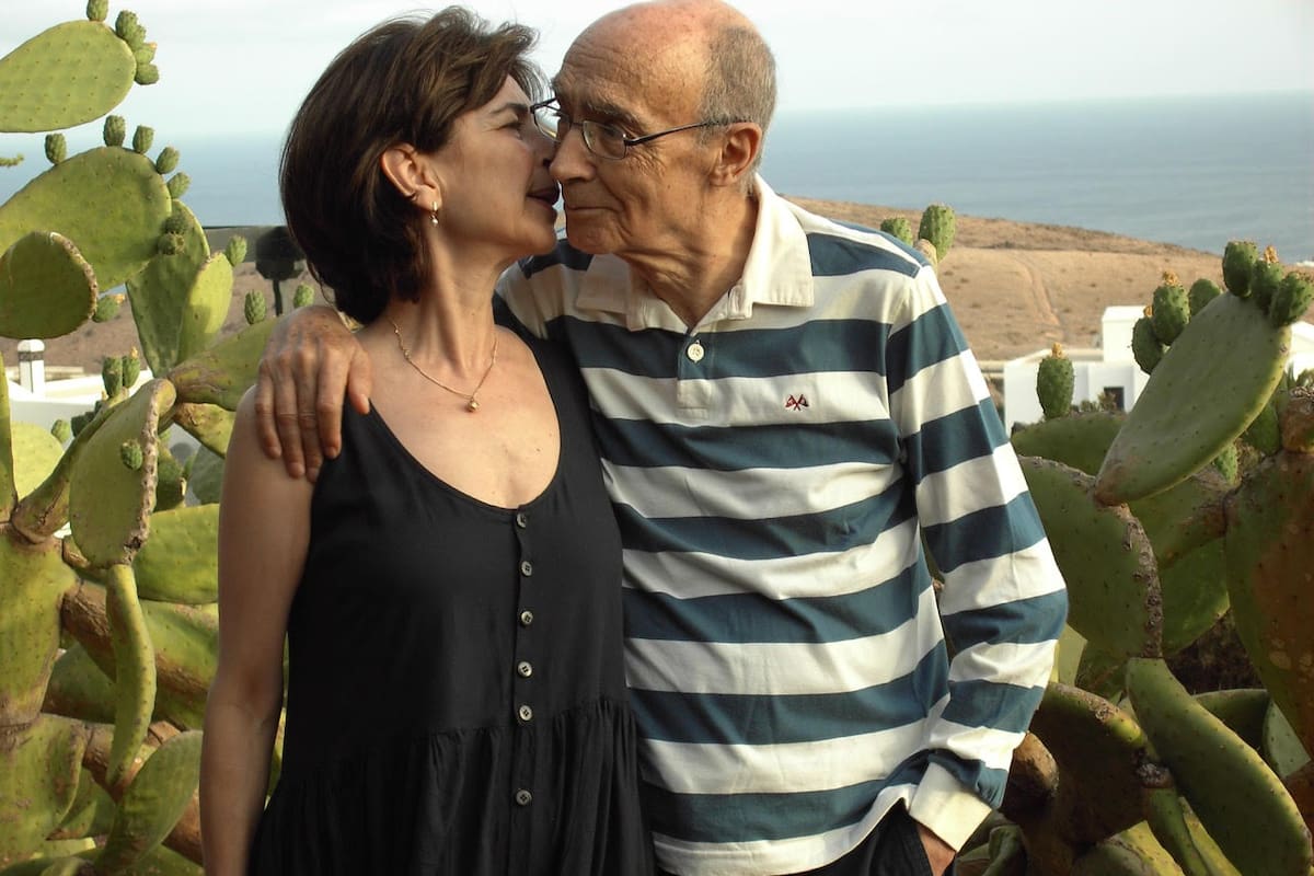 Pilar del Río y José Saramago