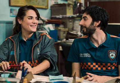Pilar Gamboa y Santiago Korovsky in División Palermo