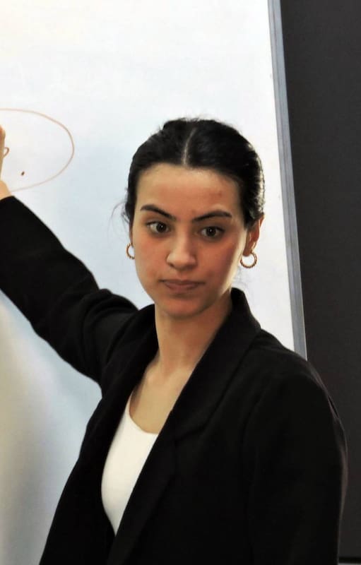 Pilar Urbina, campeona argentina de oratoria.