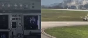Un piloto grabó cómo se vivió el terremoto en Colombia desde un avión en el aeropuerto de Pereira antes de despegar