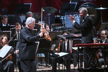 Hacía 18 años que Zukerman no actuaba en Buenos Aires
