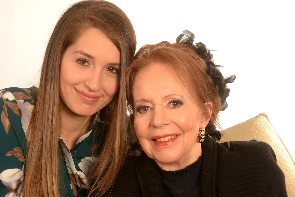 Pinky junto a su sobrina, quien oficiará de coconductora en su regreso a la televisión