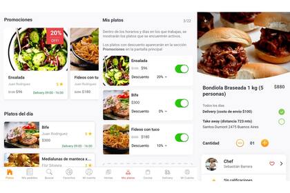 Pinny monta un mercado virtual para cocineros amateurs y gente que buscar vender comida casera