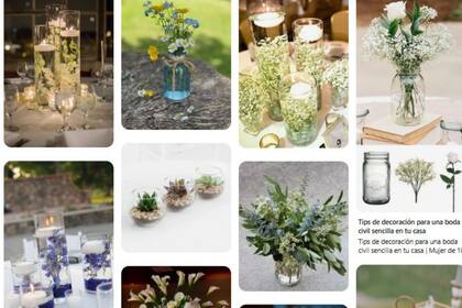 Pinterest ofrece ideas de ensueño en base a los vasos de vidrio para la temporada de fiestas. Canva