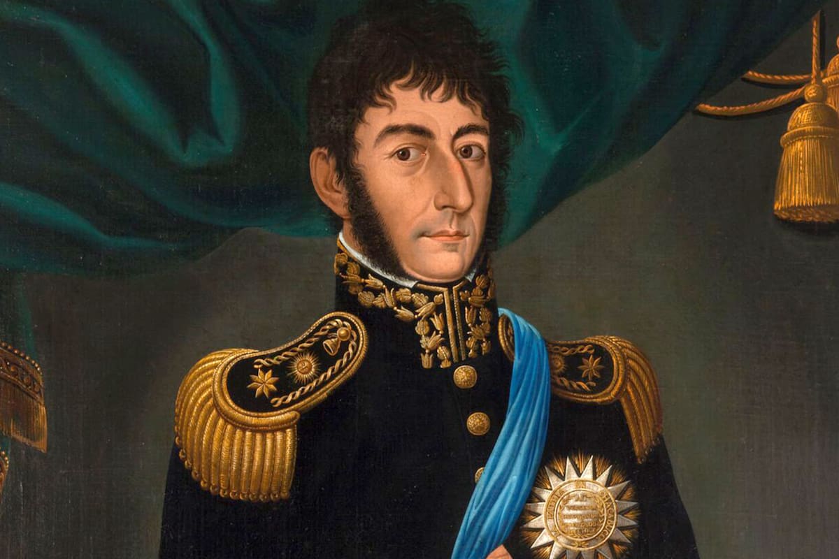 Pintura de Don José de San Martín.