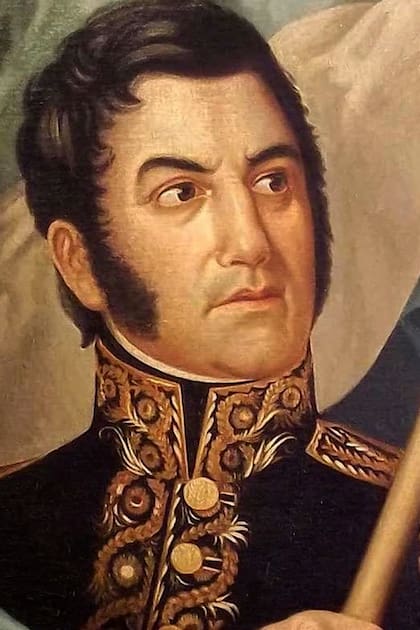 Pintura de Don José de San Martín.