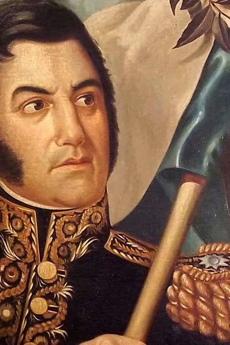 Pintura de Don José de San Martín.