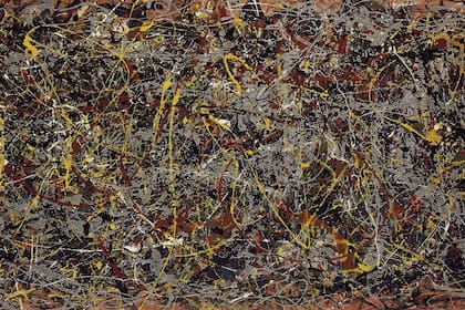 Pintura de Jackson Pollock que ilustró la tapa del álbum debut de The Stone Roses en 1989