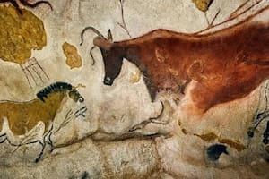 Pinturas como esta del suroeste de Francia llevaron a algunos a creer erróneamente que el pensamiento abstracto surgió por primera vez en Europa occidental