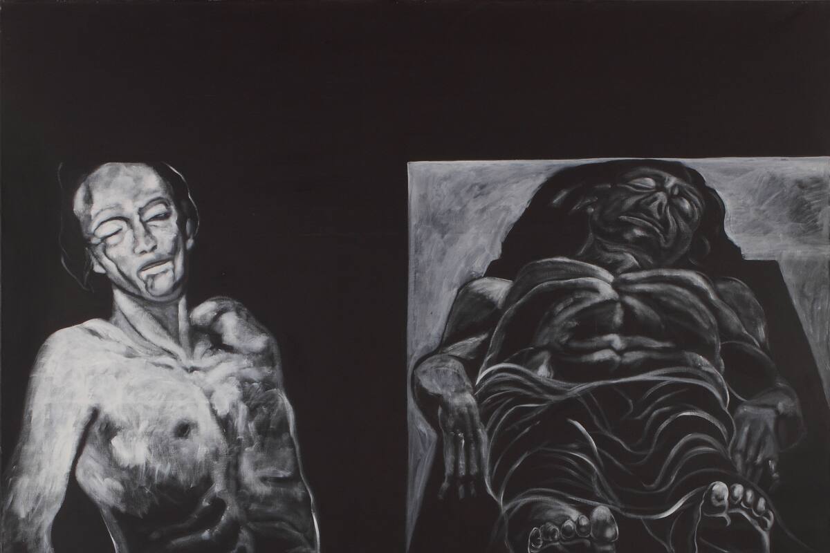 pinturas del artista argentino Ernesto Deira