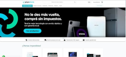 Pipe Store es uno de los sitios que permiten comprar en el exterior con envío a domicilio