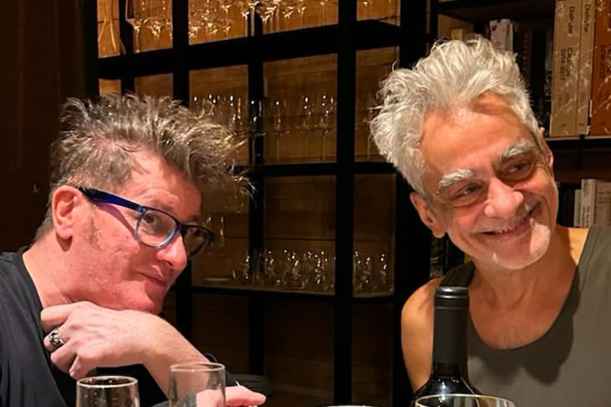 Pipo Cipolatti y Daniel Melingo