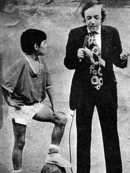 Pipo Mancera llevó a Sábados Circulares a Diego Armando Maradona cuando el astro apenas tenía 10 años