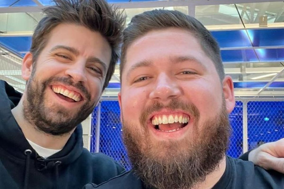 Piqué mencionó a Shakira en una entrevista