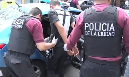 Piratas del asfalto detenidos en Parque Chacabuco