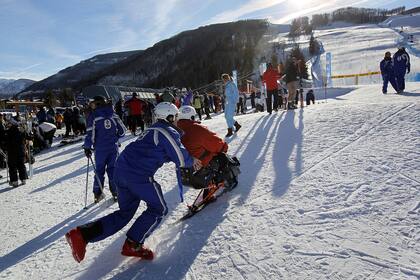 Pista de ski en Colorado, Estados Unidos