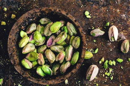 Pistachos, cuanto más verdes más saludables