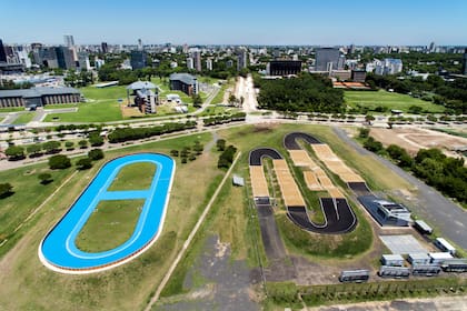 Pistas de roller y BMX en el Paseo de la costa de Vicente Lopez