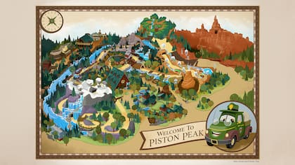 Piston Peak extenderá tema fronterizo uniendo Frontierland con Cars