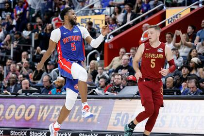 Pistons vencen 133-122 a Cavs, líderes del Este, y aseguran 1ra temporada ganadora desde 2016