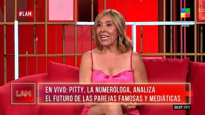 Pitty, la numeróloga, sorprendió a todos con su contundente predicción (Foto: captura TV)