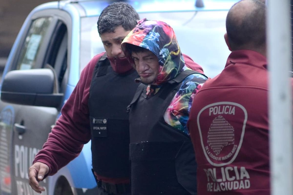 Pity Álvarez, el día que era trasladado a Tribunales