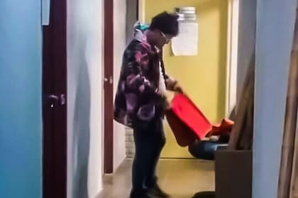 Pity Álvarez en la comisaría