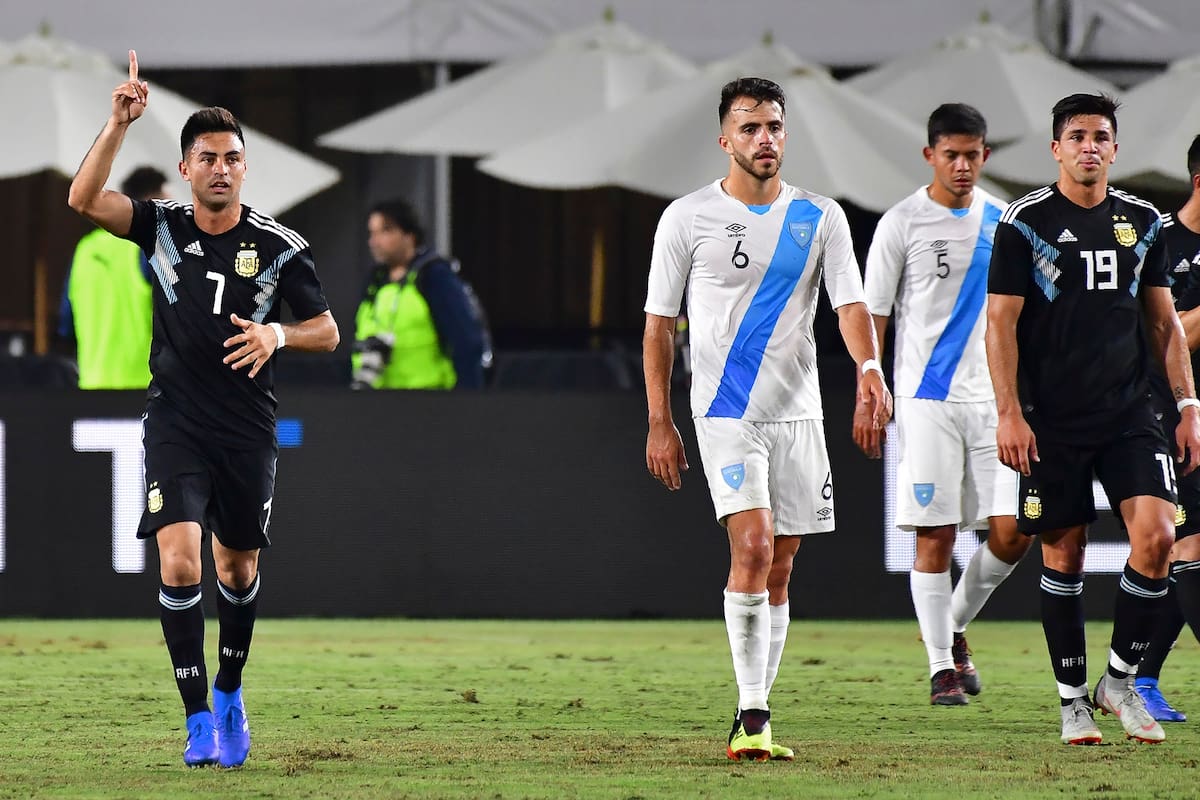 Pity Martinez abrió la cuenta, de penal, ante Guatemala en Los Angeles