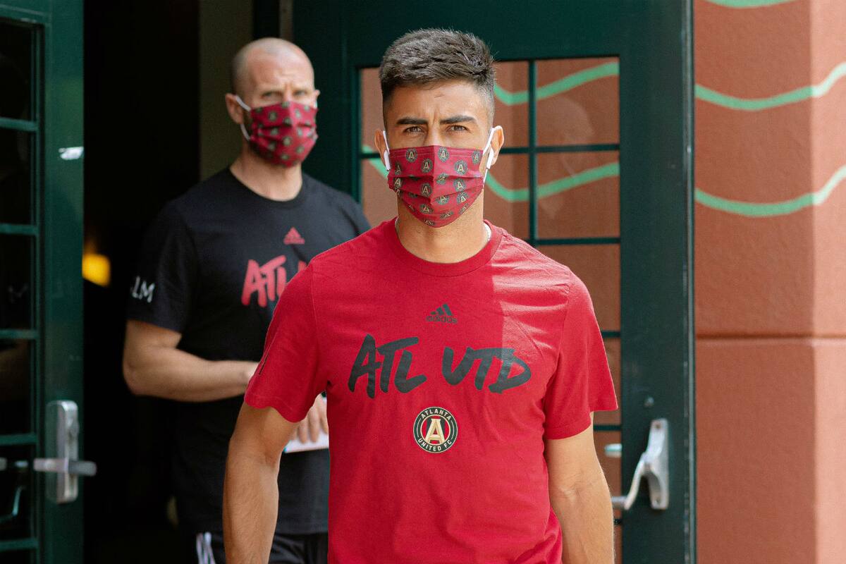 Pity Martínez, jugador de Atlanta United, una de las caras más importantes del reinicio de la MLS