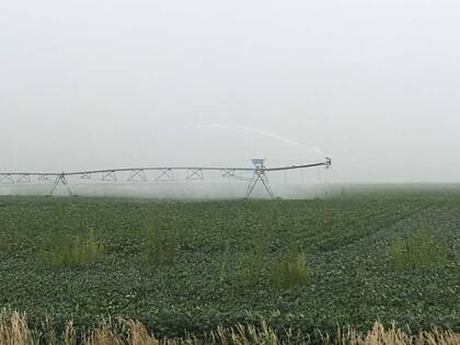 Pivote de riego en Nebraska
