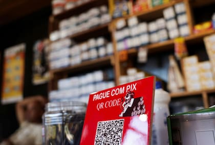 Pix se expandió rápidamente en los comercios de Brasil.