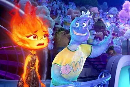 Pixar utilizó la inteligencia artificial en uno de los personajes de la película Elementos