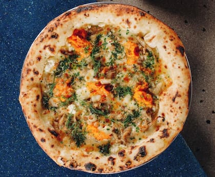 Pizza estilo napolitana