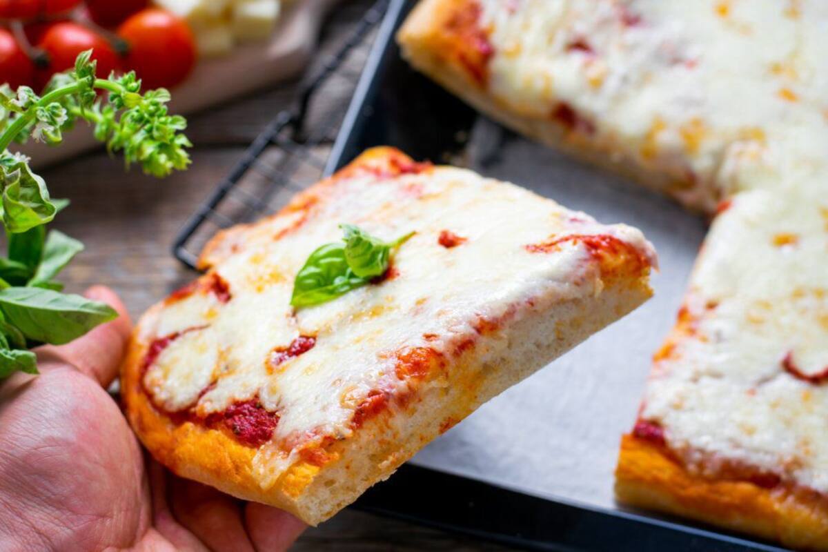 Pizza in teglia
