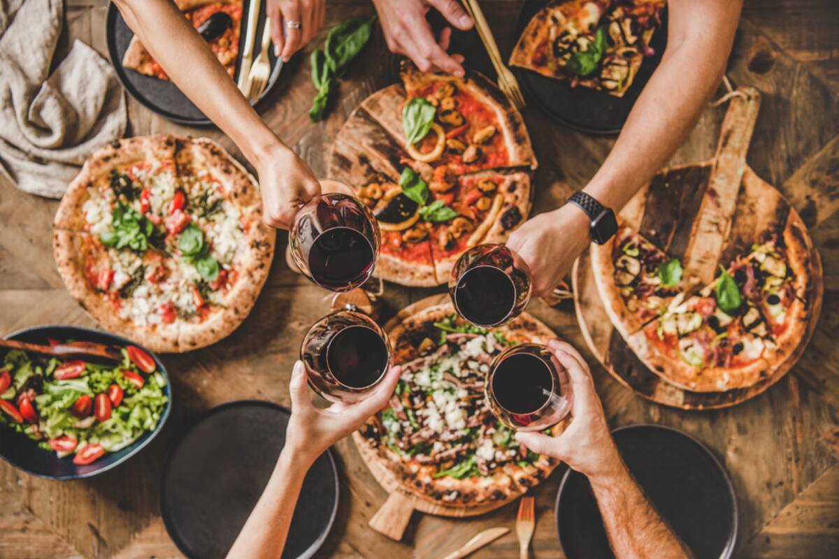 ¿Pizza y Malbec? ¡Si!