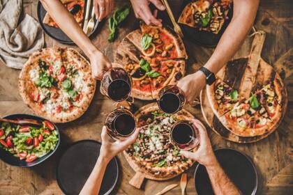 ¿Pizza y Malbec? ¡Si!