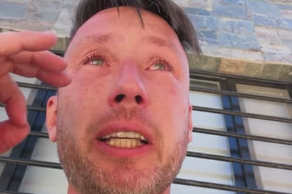 Pizzurno en una de las historias que compartió ayer