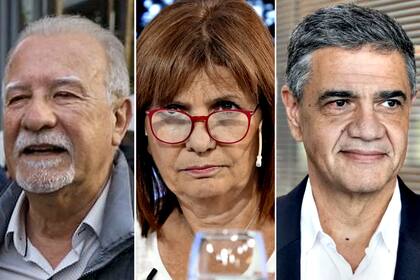 Plaini, Bullrich y Jorge Macri