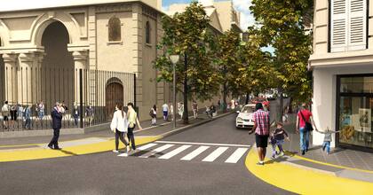 En Balvanera se repararán veredas, se reforzará la iluminación y se completará el arbolado