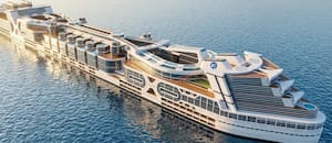Planean construir la ciudad flotante más grande del mundo: con capacidad para 80 mil personas y un estadio propio