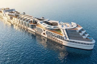 Planean construir la ciudad flotante más grande del mundo: con capacidad para 80 mil personas y un estadio propio