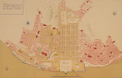 Plano de la reconstrucción de Lisboa elaborado por el Marqués de Pombal en 1756/Imagen: dominio público en Wikimedia Commons