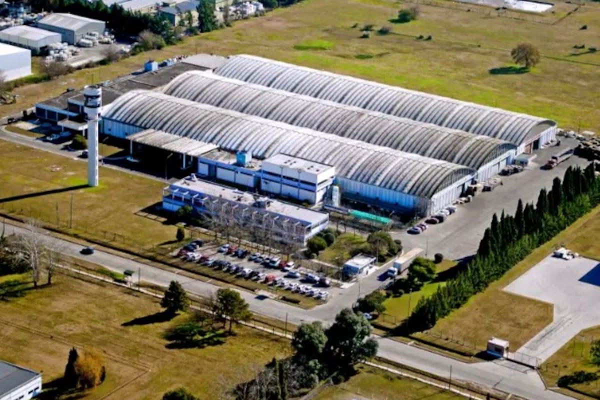 Planta de gaseosas Cunnington, en el Parque Industrial de Pilar