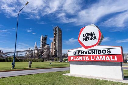 Planta de Loma Negra en Olavarría
