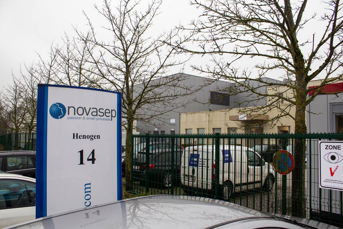Planta de Novasep en Seneffe, Bélgica