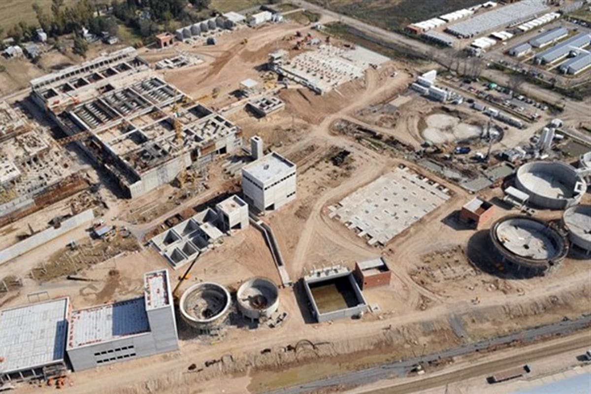 Planta de Paraná de las Palmas de Aysa