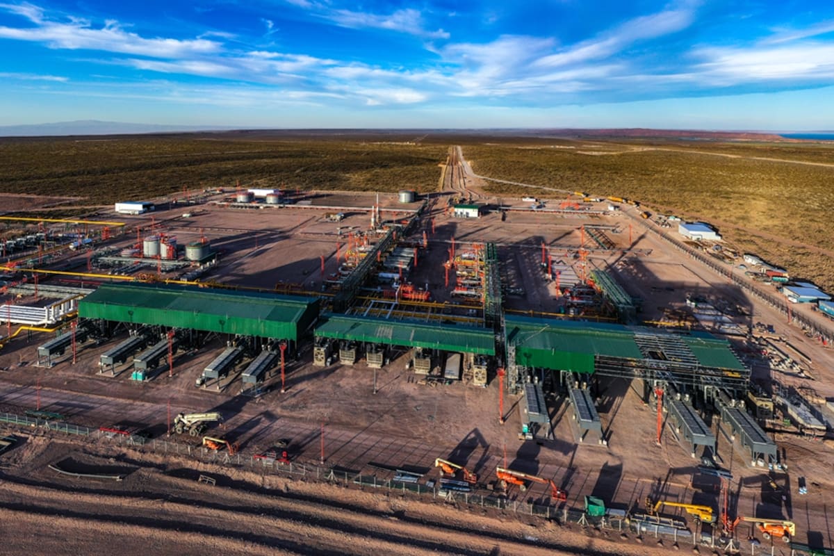 Planta de Procesamiento de Gas de Tecpetrol en Fortin de Piedra