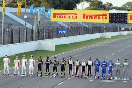 Plantel completo: los 17 pilotos que representan a las cinco estructuras que tomarán parte de la apertura del calendario del Súper TC2000